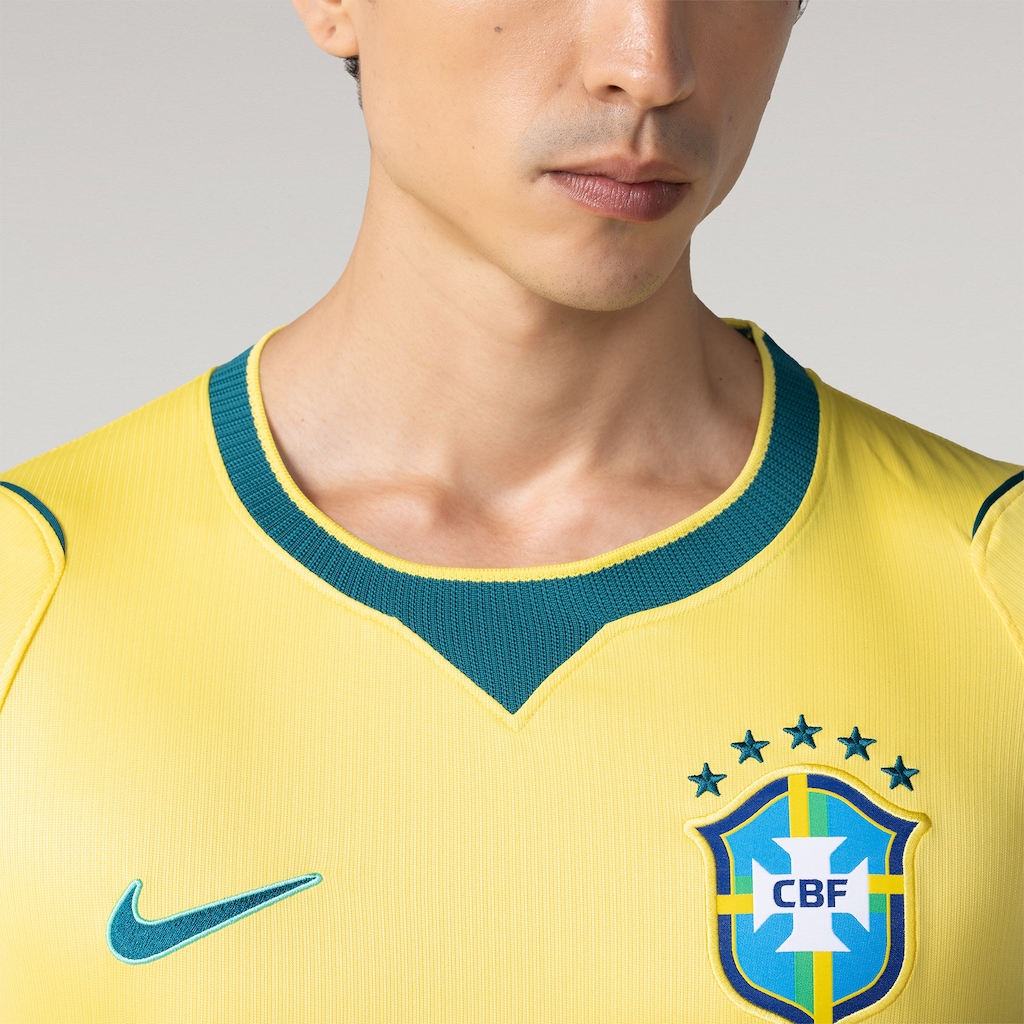 Imagem 4 do produto Camisa Brasil Nike I 2026/27 Torcedor Pro Masculina