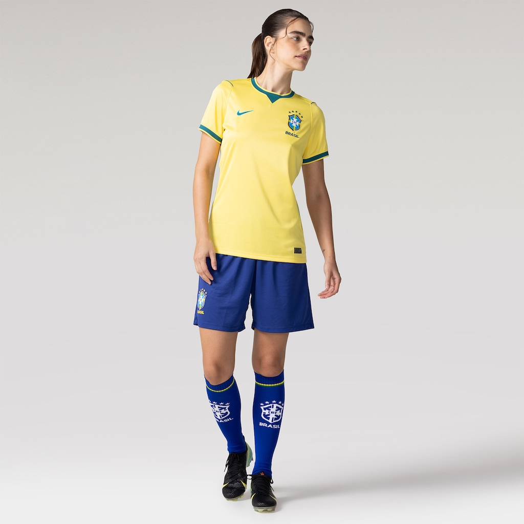 Imagem 3 do produto Camisa Brasil Nike I 2026/27 Torcedora Pro Feminina