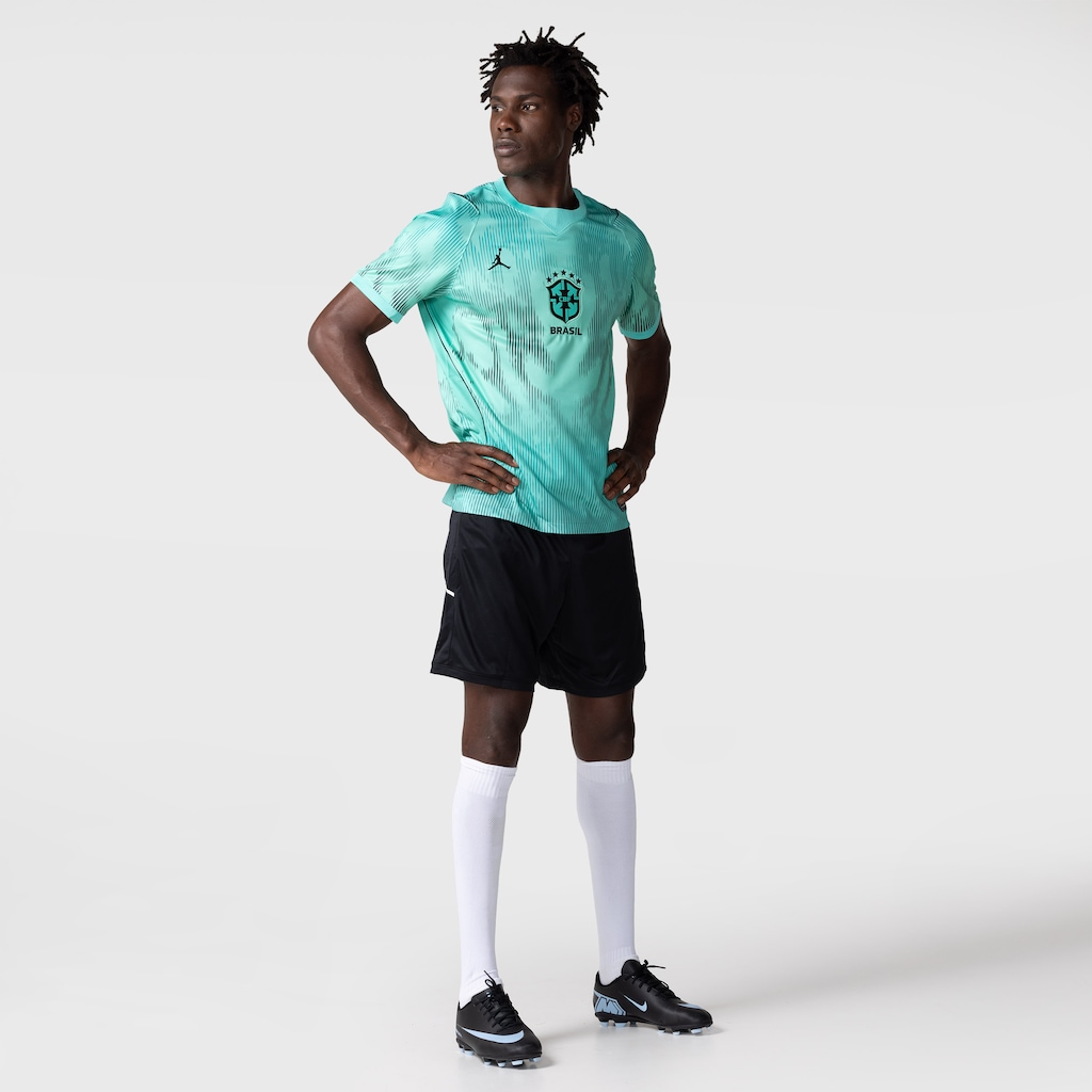 Imagem 3 do produto Camisa de Goleiro Brasil Jordan 2026/27 Torcedor Pro Masculina