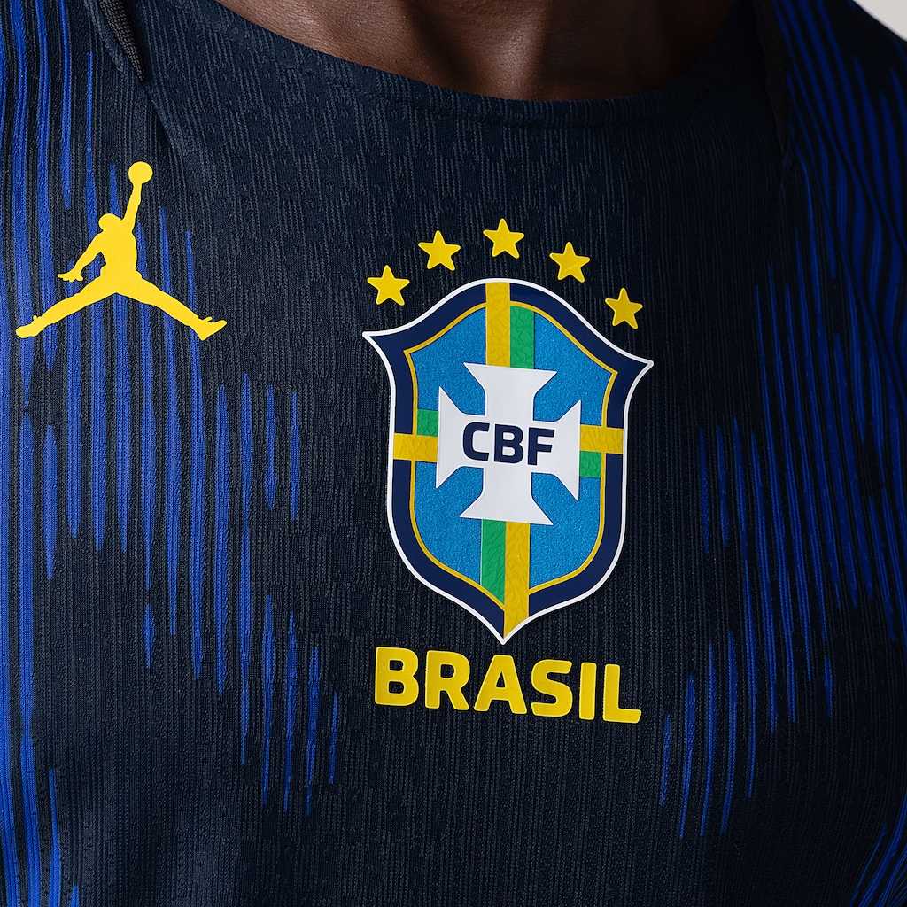Imagem 5 do produto Camisa Brasil Nike Jordan II 2026/27 Jogador Masculina