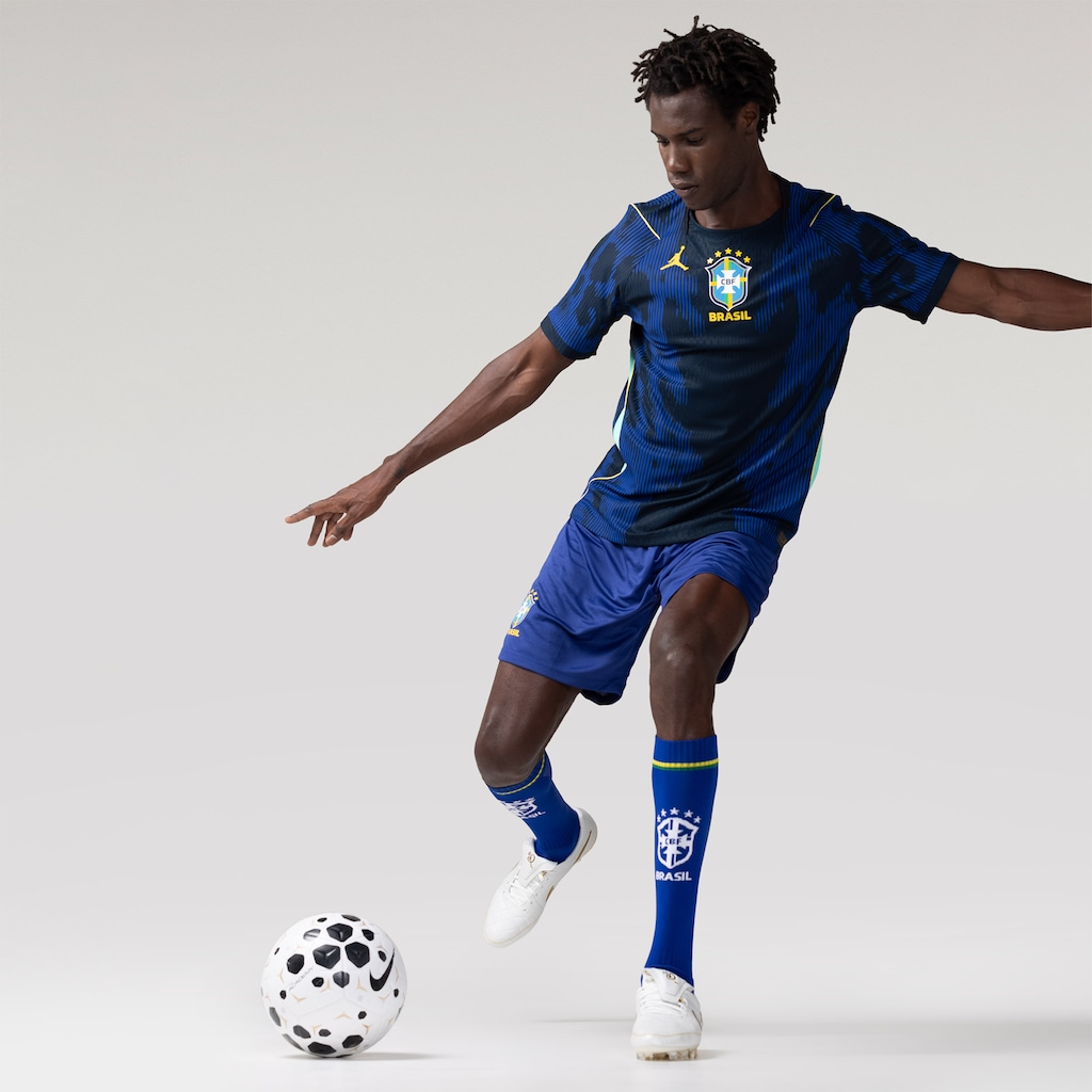 Imagem 4 do produto Camisa Brasil Nike Jordan II 2026/27 Jogador Masculina