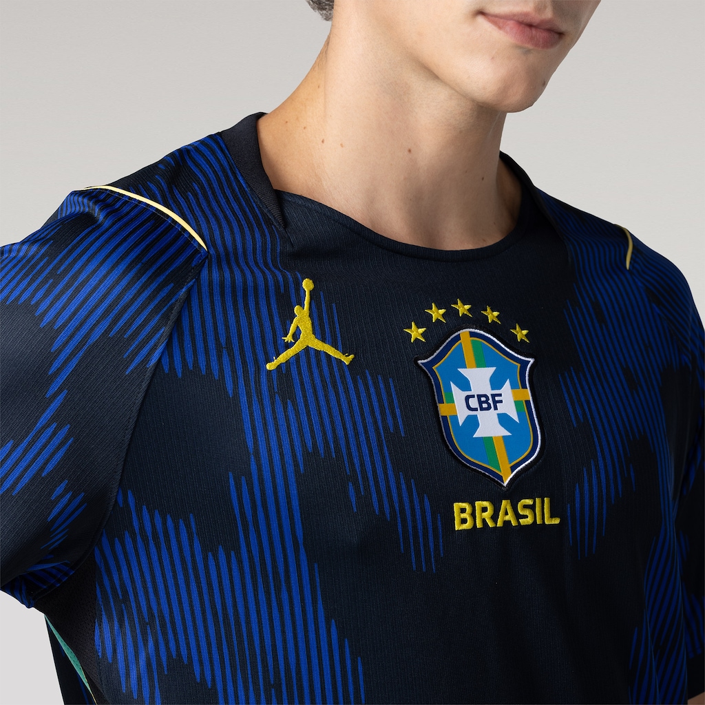 Imagem 5 do produto Camisa Brasil Nike Jordan II 2026/27 Torcedor Pro Masculina