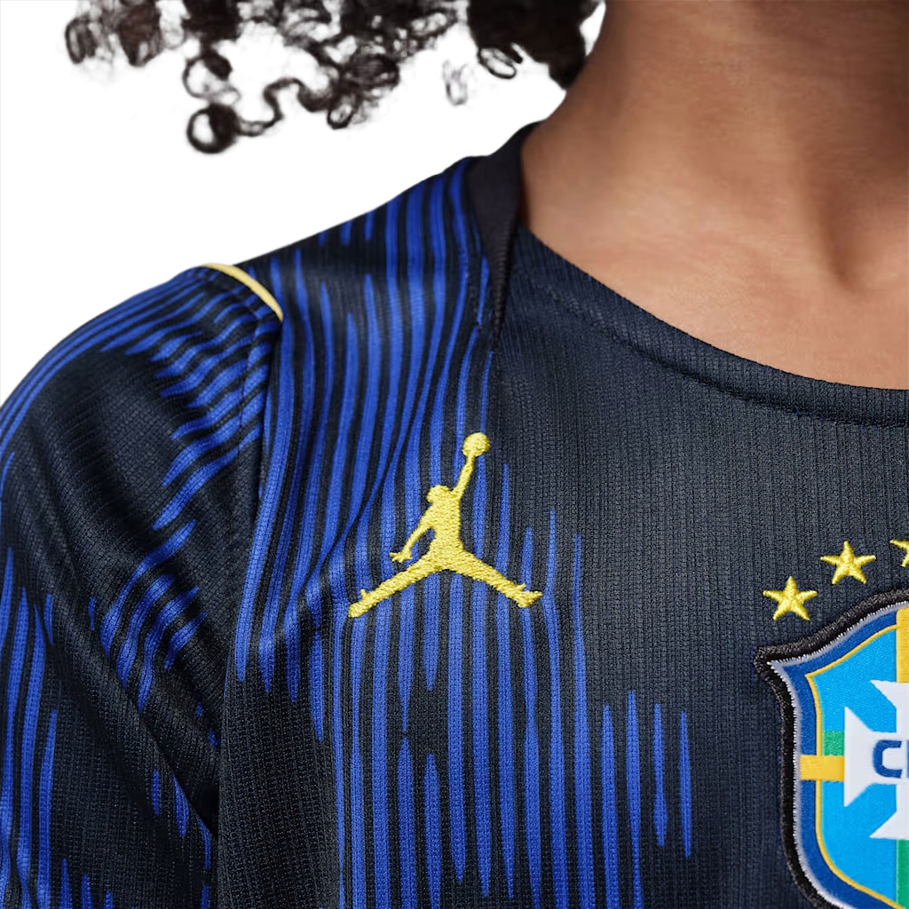 Imagem 5 do produto Camisa Brasil Nike Jordan II 2026/27 Torcedor Pro Criança