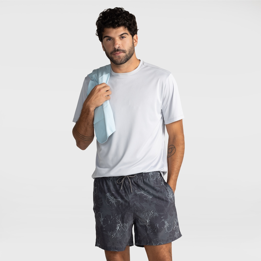 Imagem 3 do produto Bermuda de Banho Estampado Curto Oxer Masculina