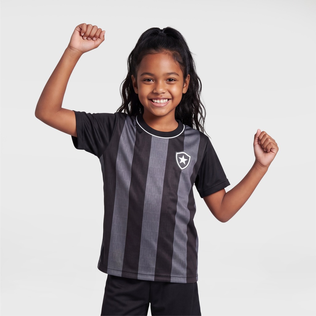 Imagem 4 do produto Camiseta do Botafogo Braziline Intenso Infantil