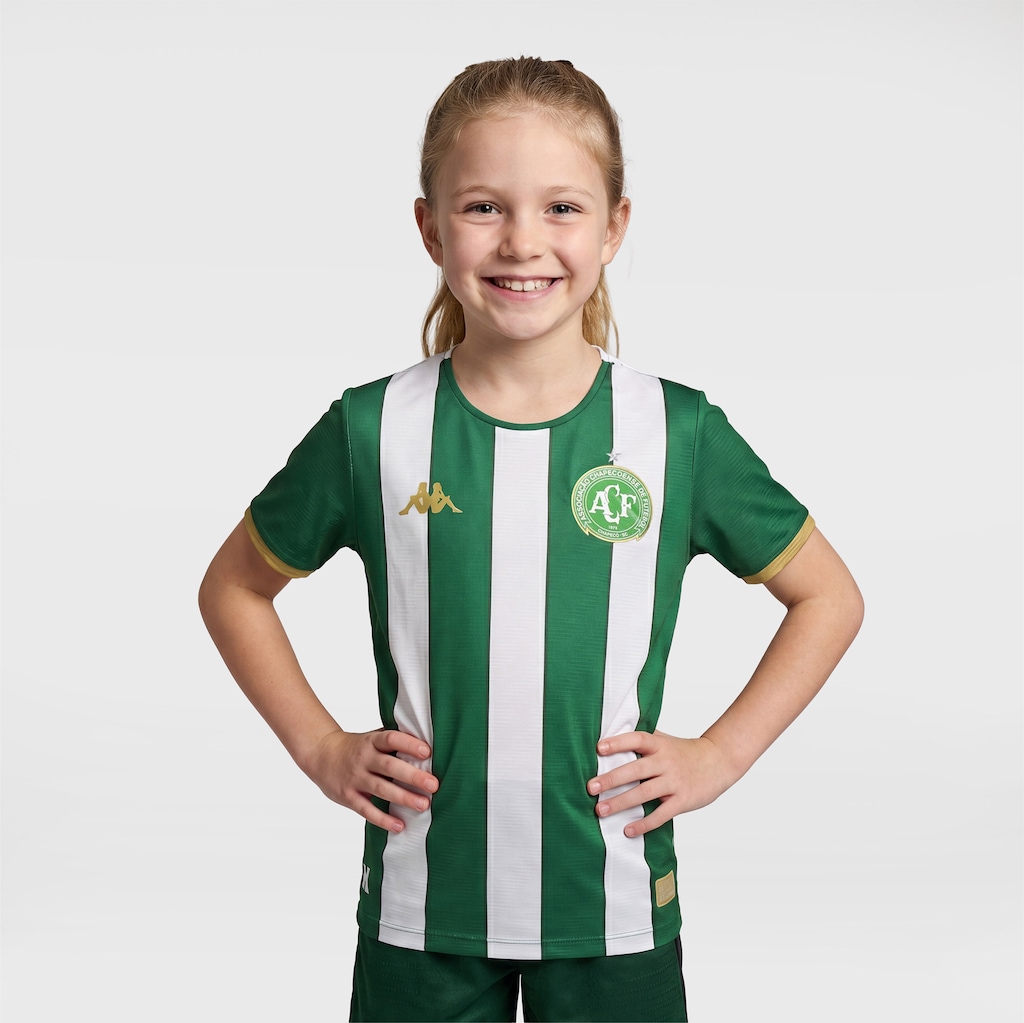 Imagem 4 do produto Camisa da Chapecoense I 26/27 Kappa Torcedor Infantil