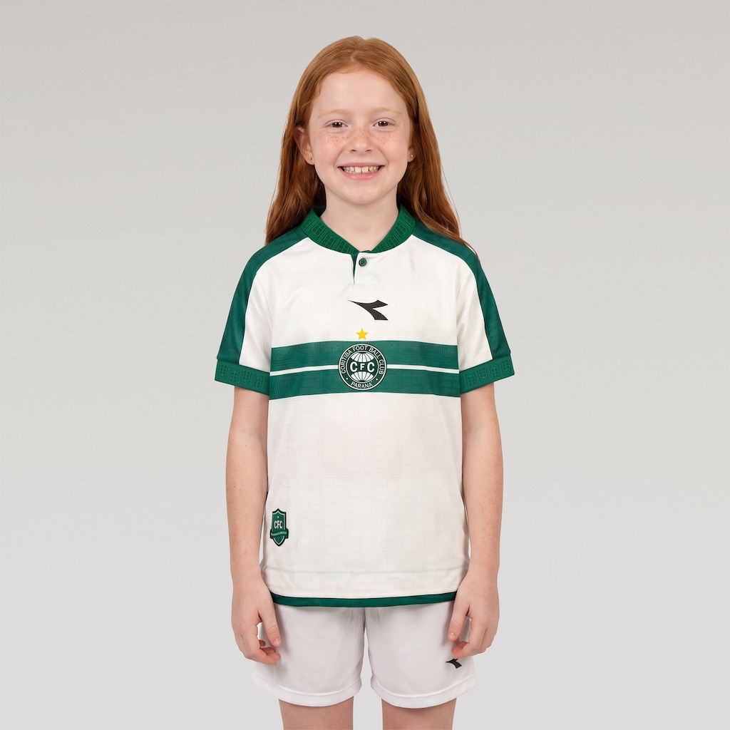 Imagem 4 do produto Camisa do Coritiba I 2026 Torcedor Diadora - Infantil
