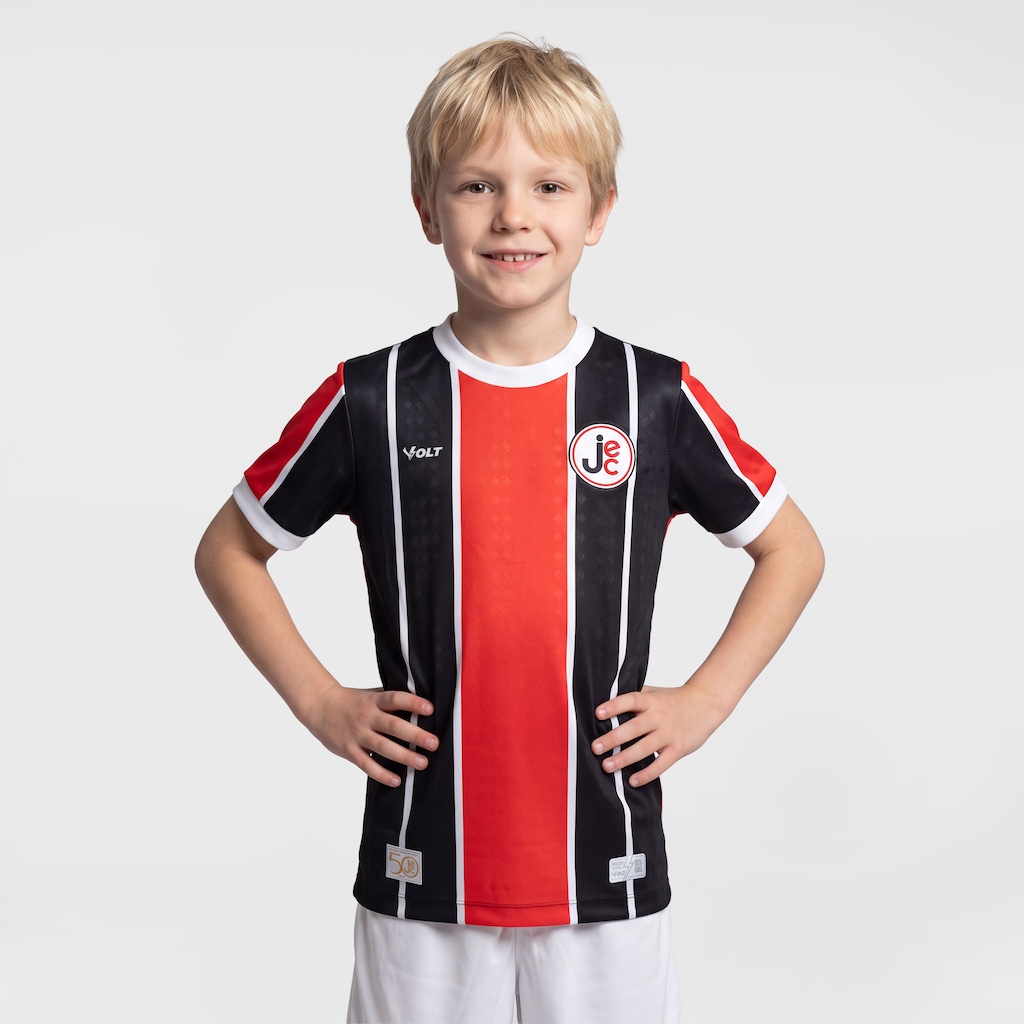 Imagem 1 do produto Camisa do Joinville I 26/27 JEC Volt Torcedor Tricolor Infantil