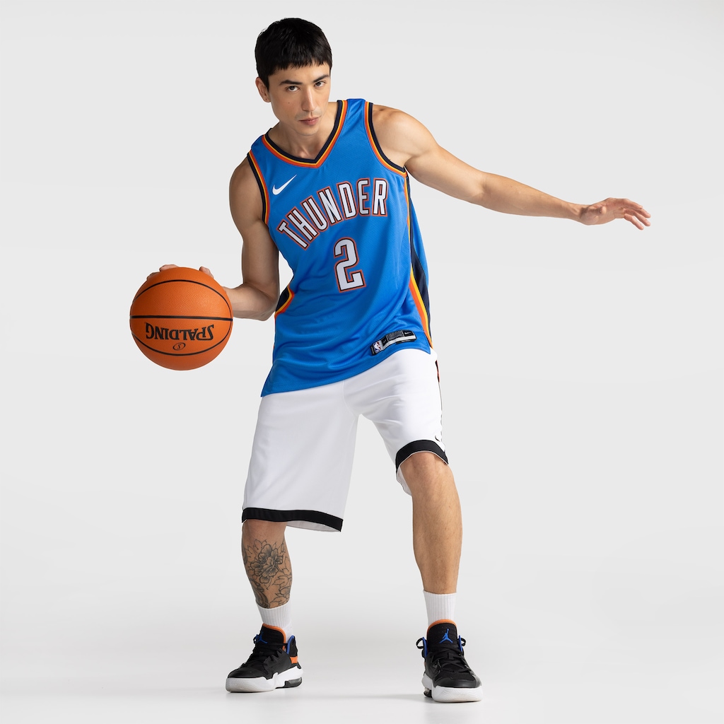 Imagem 3 do produto Camiseta Regata Nike Oklahoma City Thunder 22/23 Icon Edition Masculina