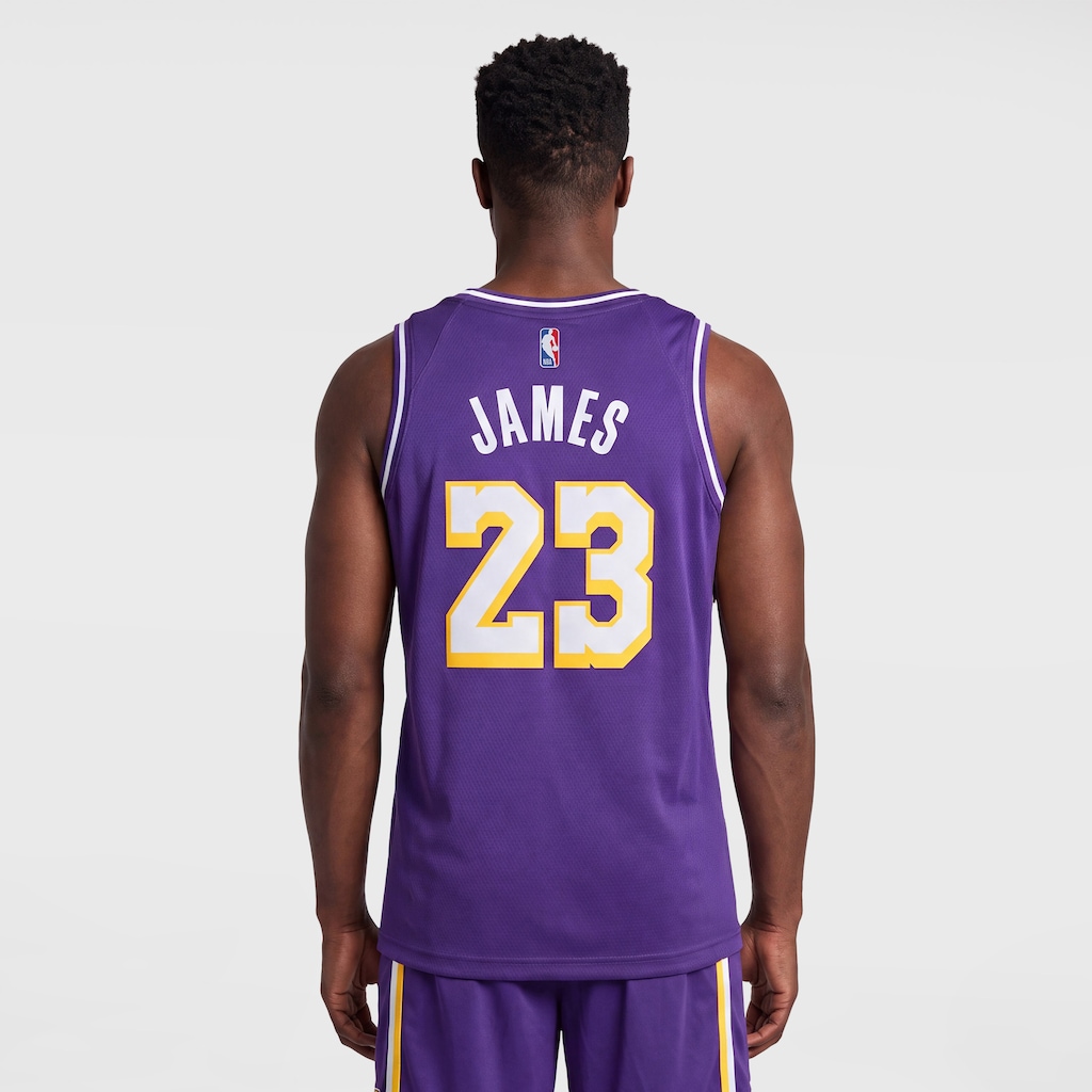 Imagem 2 do produto Camiseta Regata Nike Los Angeles Lakers Dri-FIT Swingman Jersey Statement 2025 - Masculina