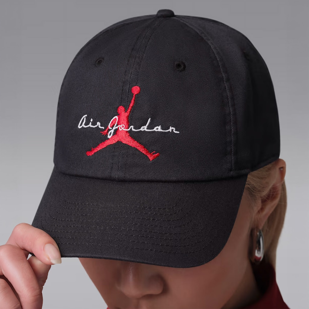 Imagem 4 do produto Boné Adulto Nike Jordan Club Script Aba Curva