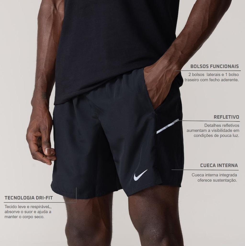 Imagem 2 do produto Shorts Dri-FIT Nike Miler Masculino