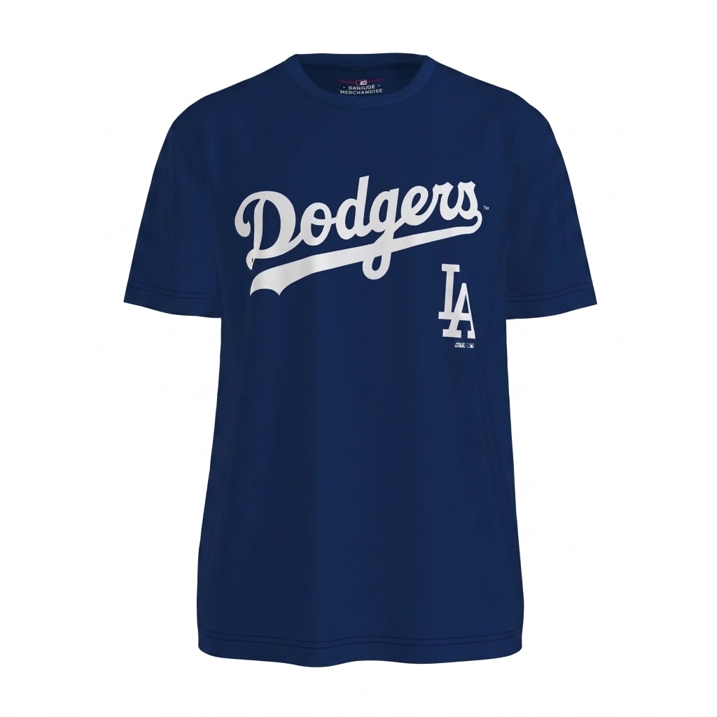 Imagem 1 do produto Camiseta Fanatics MLB Los Angeles Dodgers Wordmark Masculina