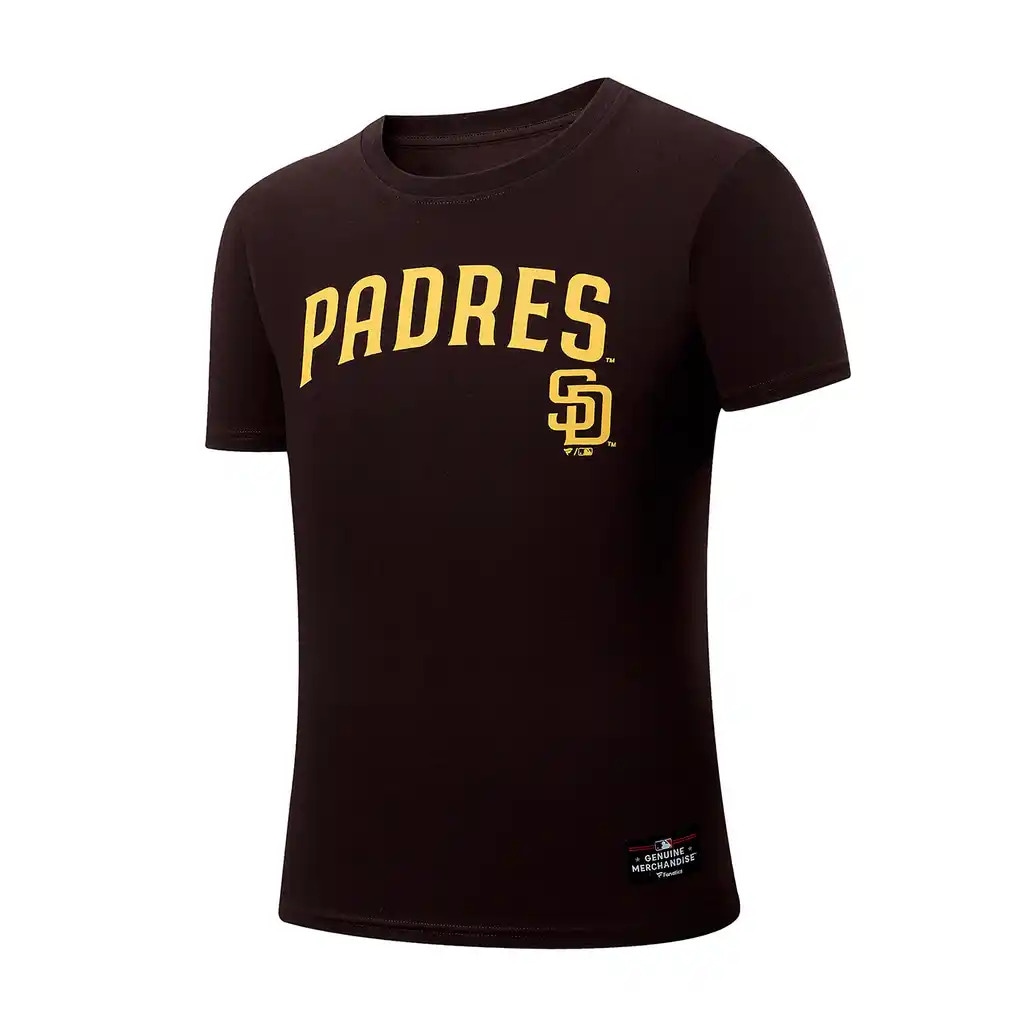 Imagem 1 do produto Camiseta Fanatics Major League Baseball Wordmark Print San Diego Padres Infantil