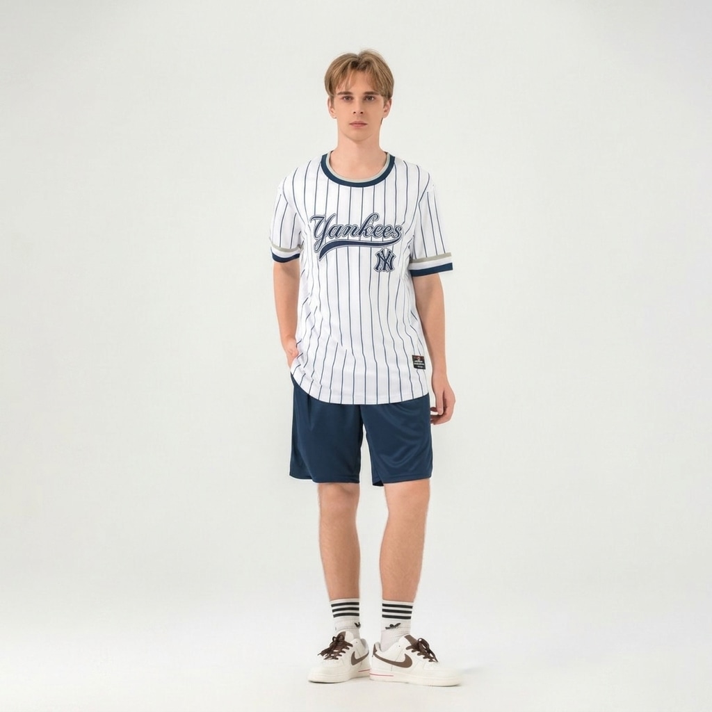 Imagem 1 do produto Camiseta Fanatics Major League Baseball Team Embroidery New York Yankees Infantil