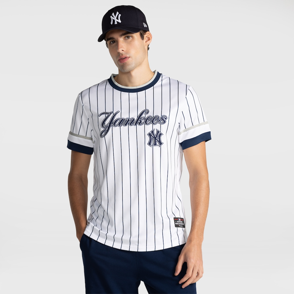 Imagem 1 do produto Camiseta Fanatics Major League Baseball Team Embroidery New York Yankees Maculina