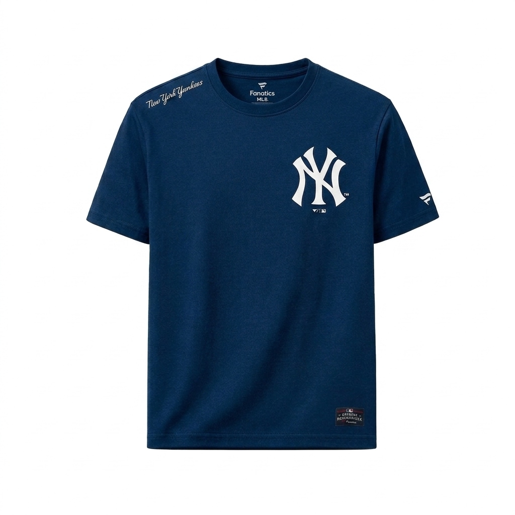 Imagem 1 do produto Camiseta Fanatics Major League Baseball Textured Print New York Yankees Infantil