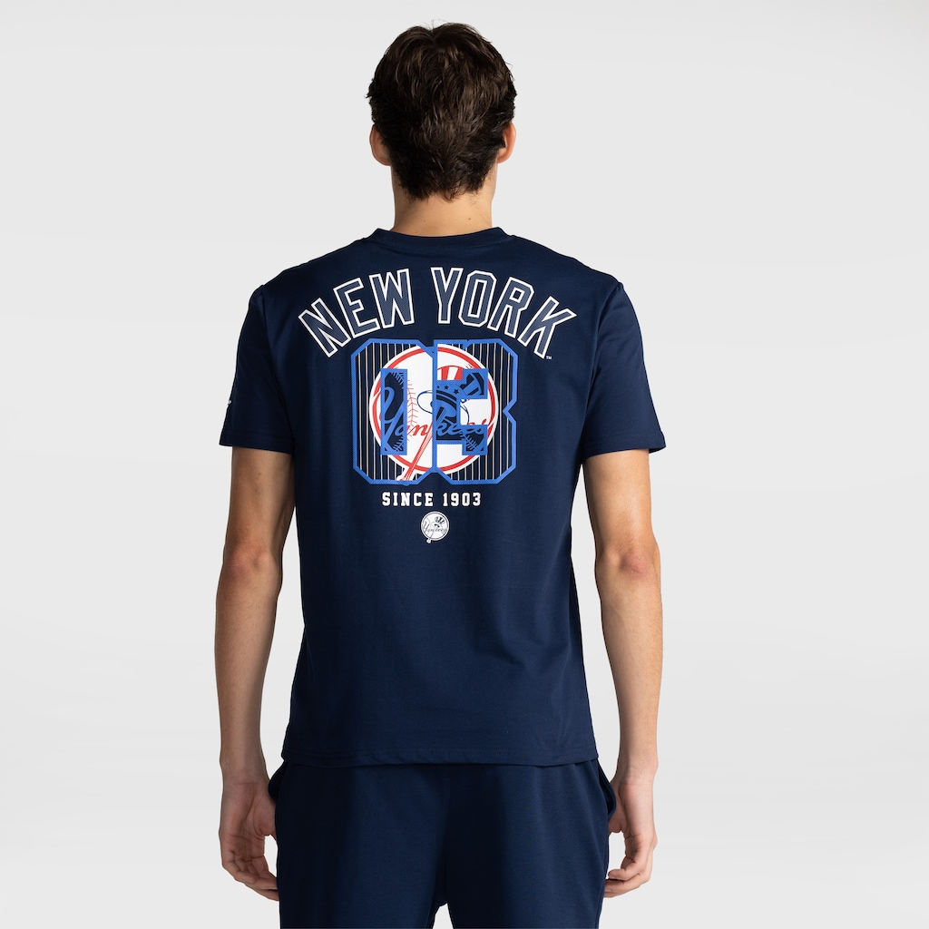 Imagem 2 do produto Camiseta Fanatics Major League Baseball Textured Print New York Yankees Masculina