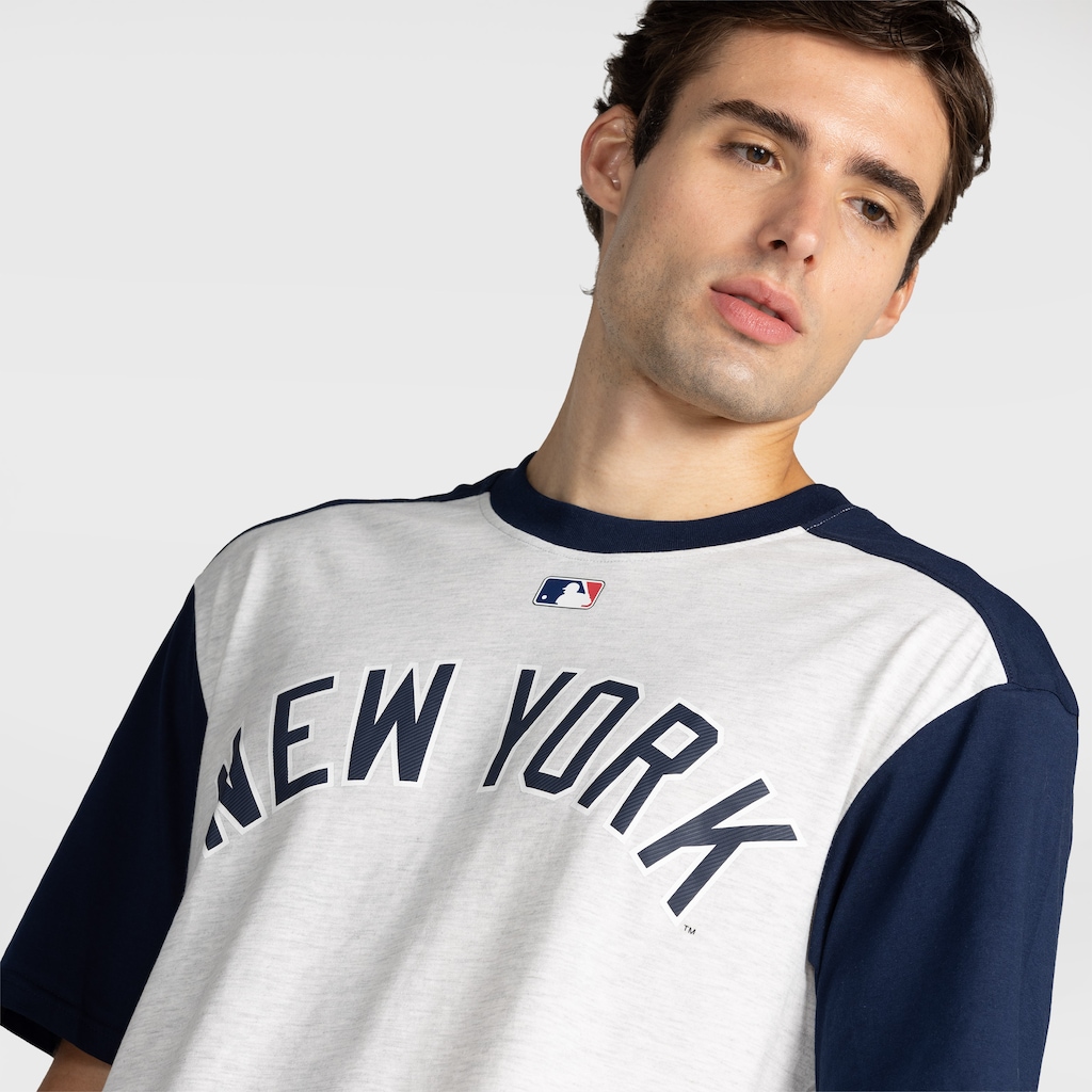Imagem 4 do produto Camiseta Fanatics Major League Baseball Textured Print New York Yankees Infantil