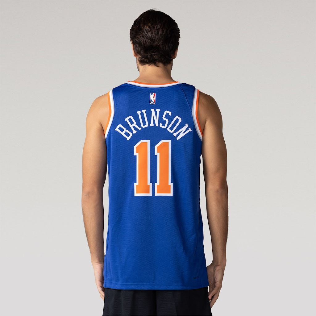 Imagem 2 do produto Camiseta Regata Nike New York Knicks Icon Edition 2022/23 Masculina