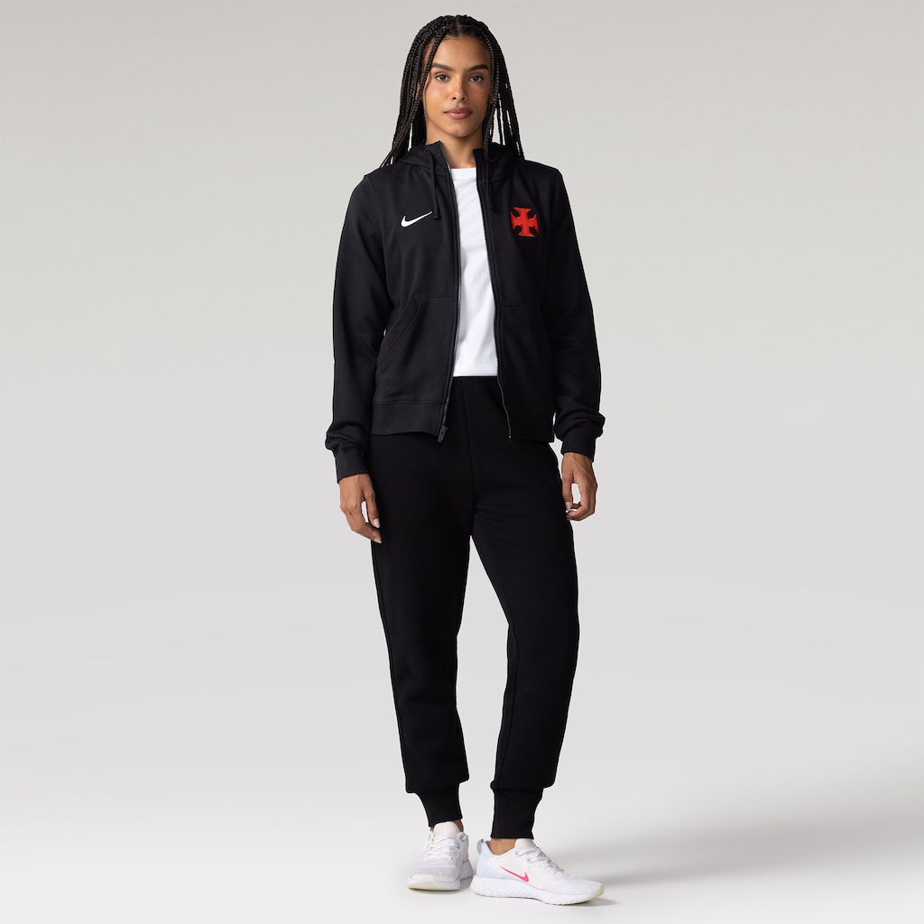 Imagem 3 do produto Jaqueta do Vasco Nike Club Hoodie FZ Feminina