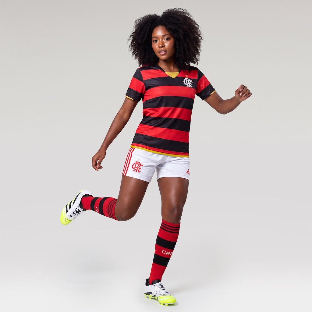 Imagem 3 do produto Camisa do Flamengo Retrô 2008 Betel Feminina