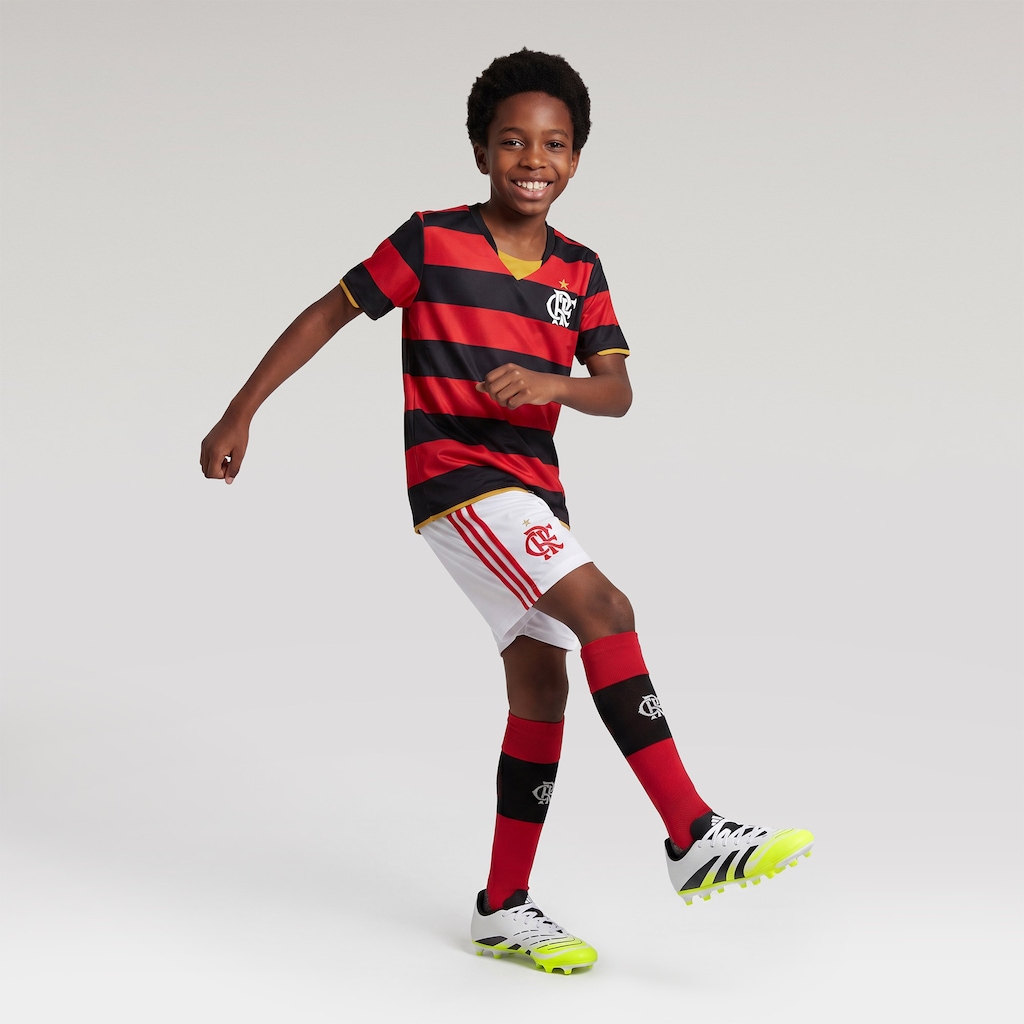 Imagem 3 do produto Camisa do Flamengo Retrô 2008 Betel Infantil