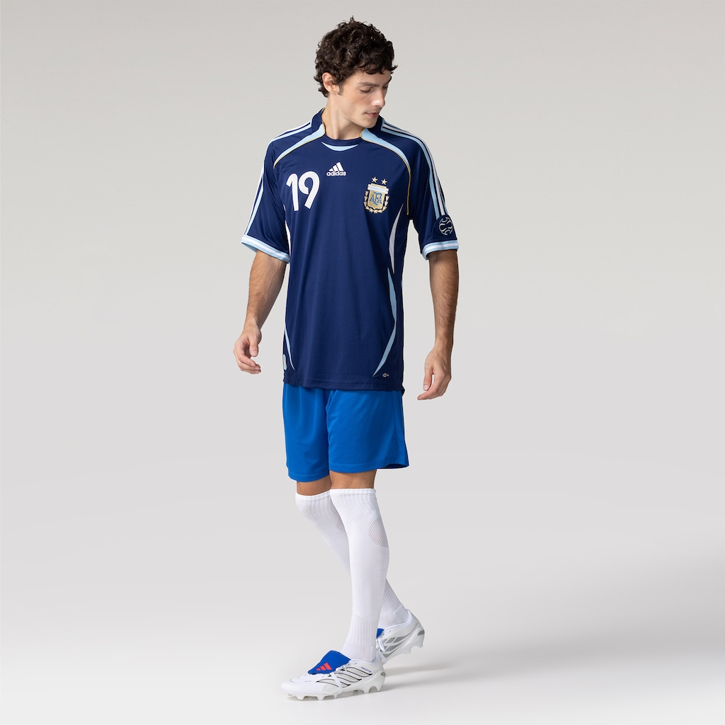Imagem 5 do produto Camisa Argentina II 2006 Messi Torcedor adidas Masculina
