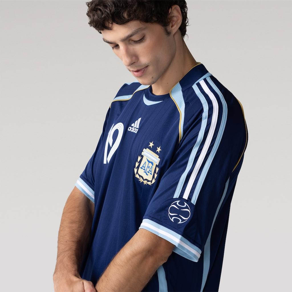 Imagem 3 do produto Camisa Argentina II 2006 Messi Torcedor adidas Masculina