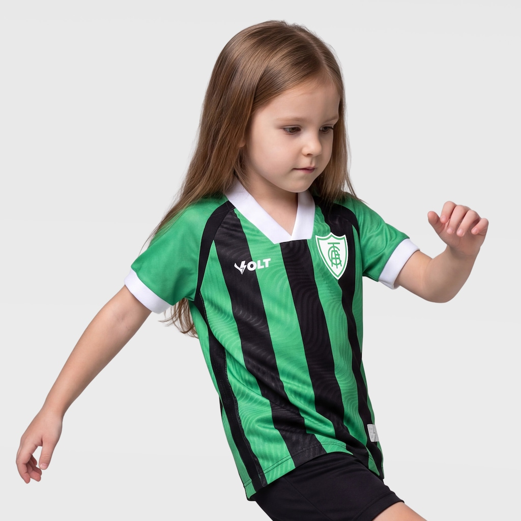 Imagem 4 do produto Camisa do América Mineiro I 2026 Volt Torcedor Infantil