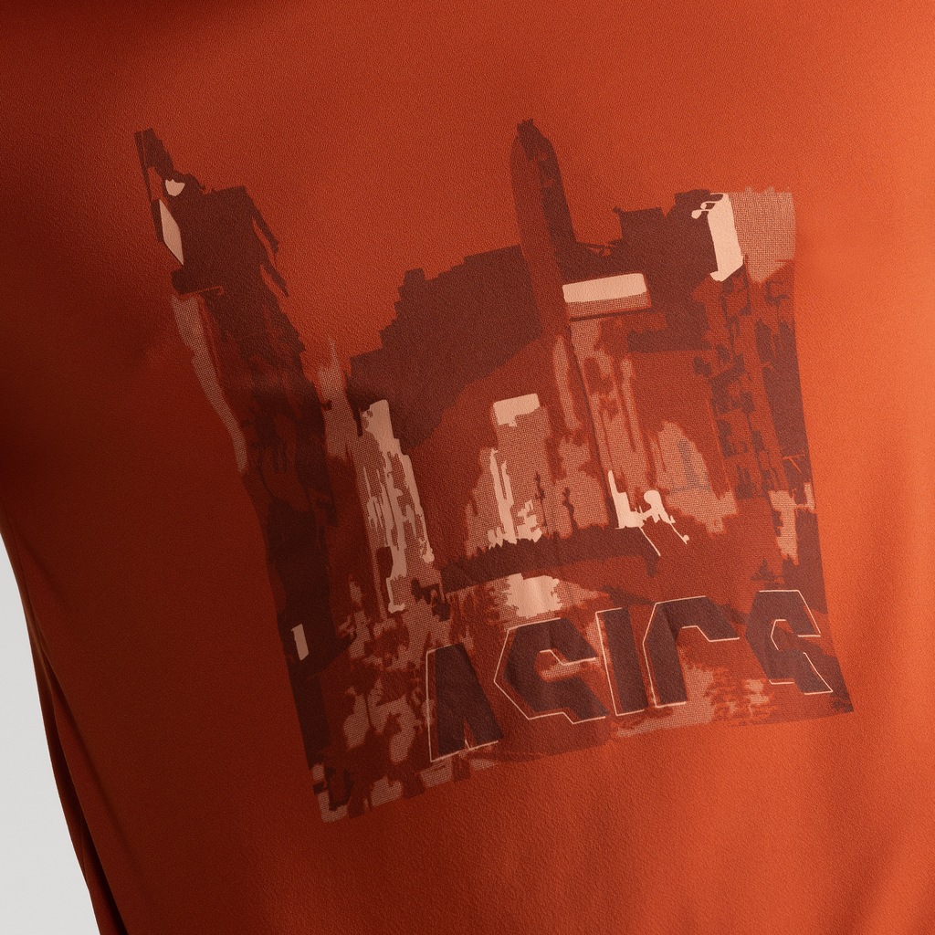 Imagem 5 do produto Camiseta Asics Lic Estampa Crepe Masculina