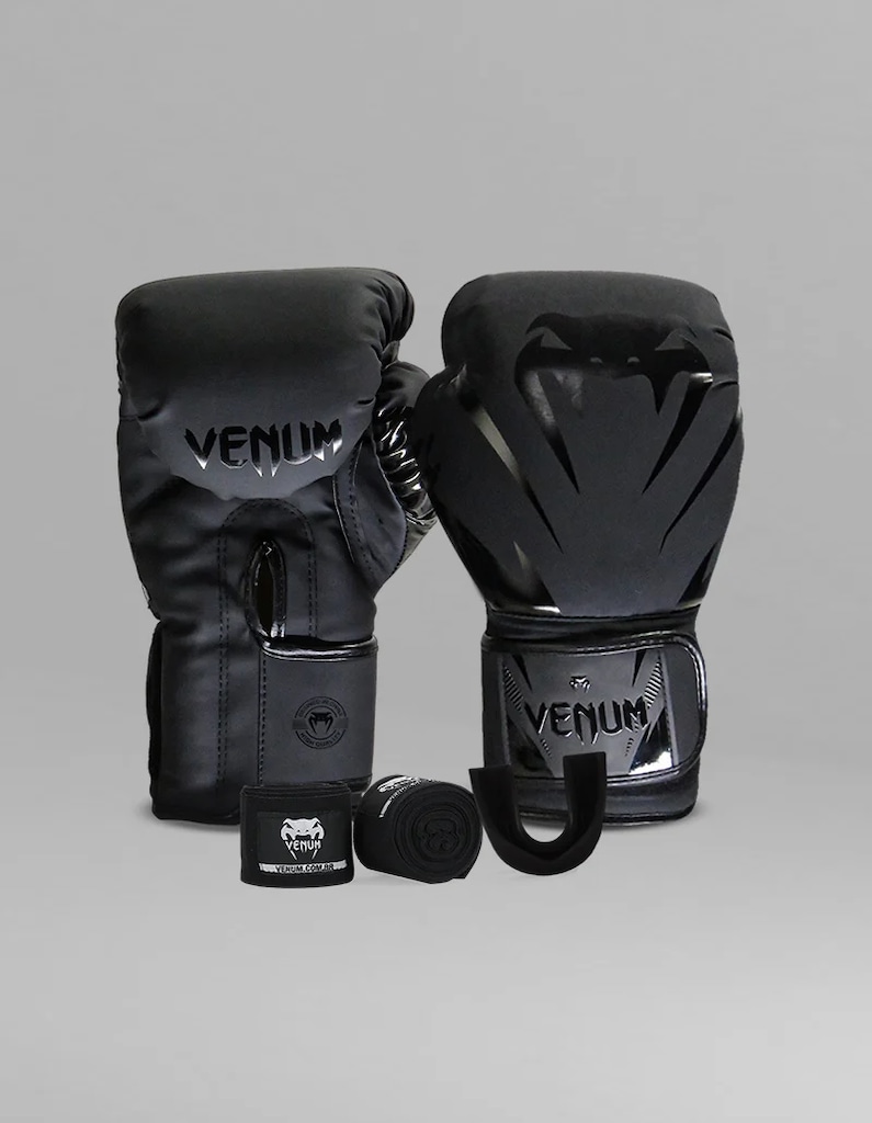 Imagem 1 do produto Kit Boxe Venum Luva 2M Bandagem Buca