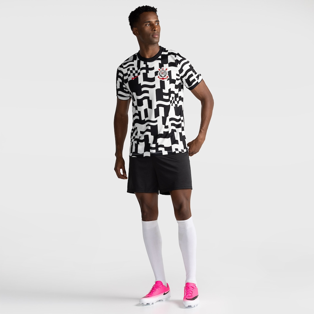 Imagem 3 do produto Camisa do Corinthians Pré Jogo Nike Torcedor Masculina