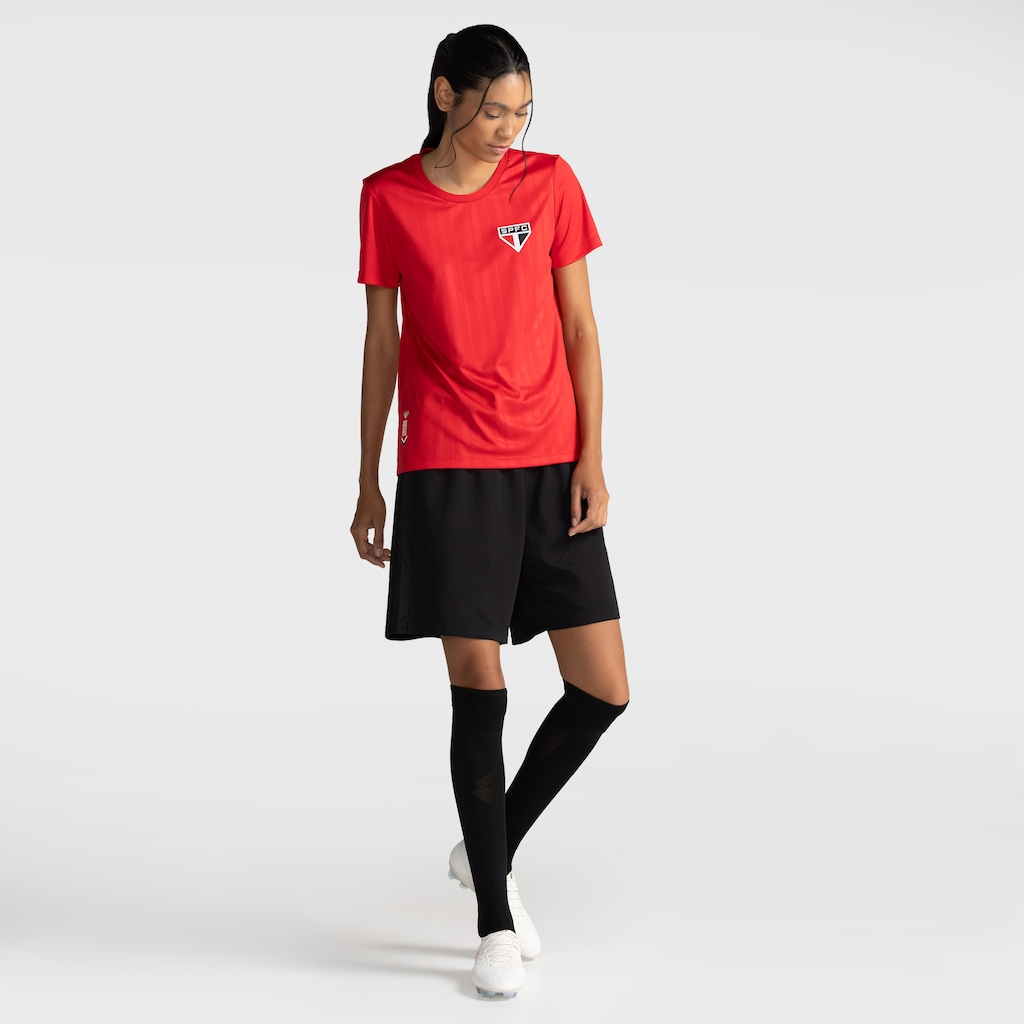 Imagem 3 do produto Camisa do São Paulo Embossed Feminina