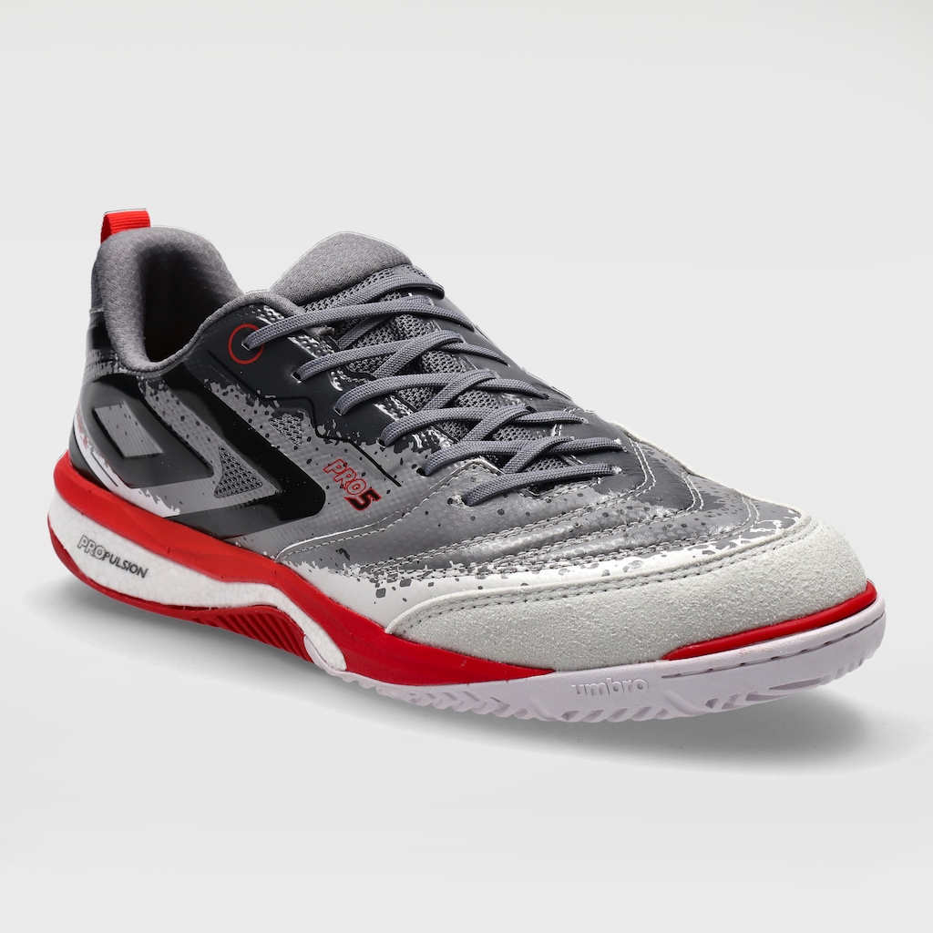 Imagem 2 do produto Chuteira Futsal Adulto Umbro Pro 5 Stable Shark