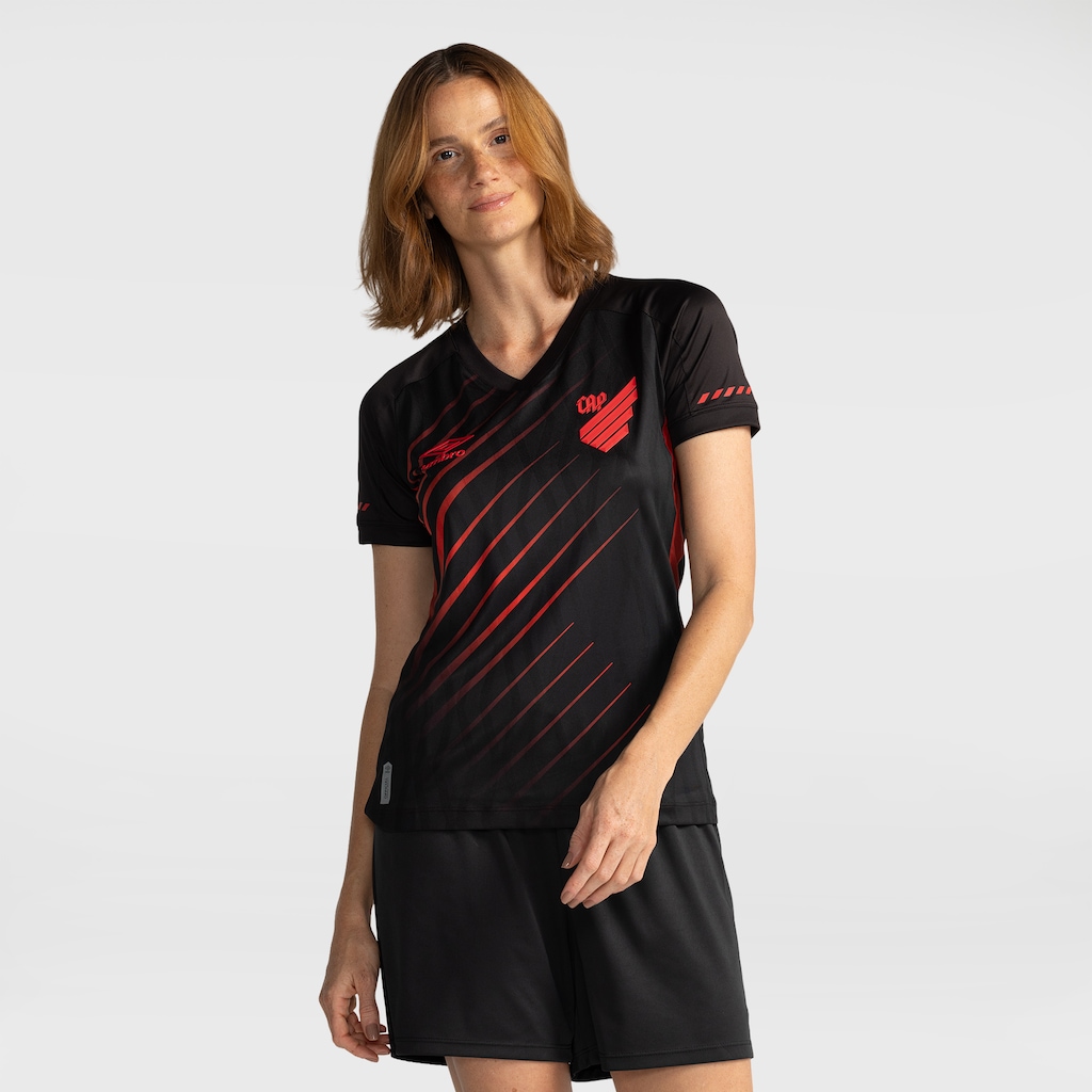 Imagem 1 do produto Camisa do Athletico PR III 2026/27 Umbro Torcedor Feminina