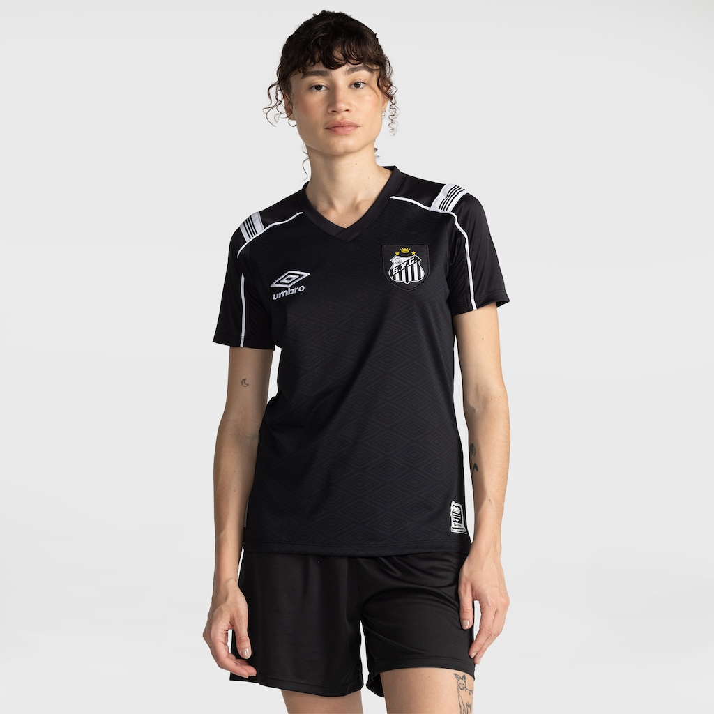 Imagem 1 do produto Camisa do Santos III 2026/27 Umbro Torcedor Feminina