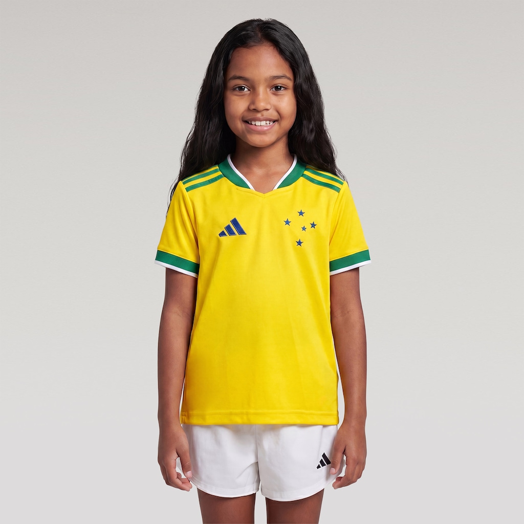 Imagem 4 do produto Camisa adidas Cruzeiro Brasil 26 Infantil