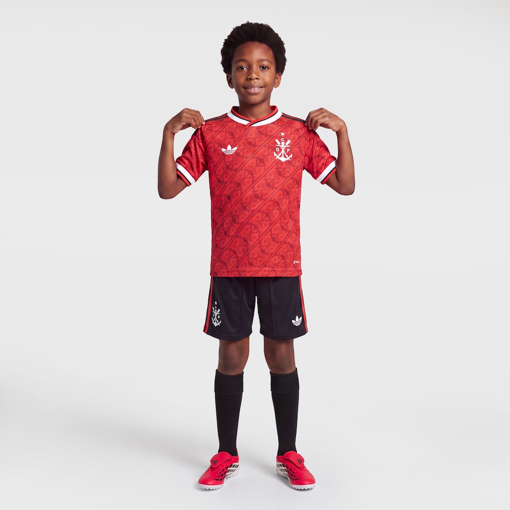 Imagem 3 do produto Camisa do Flamengo III 2026/27 adidas Torcedor Infantil