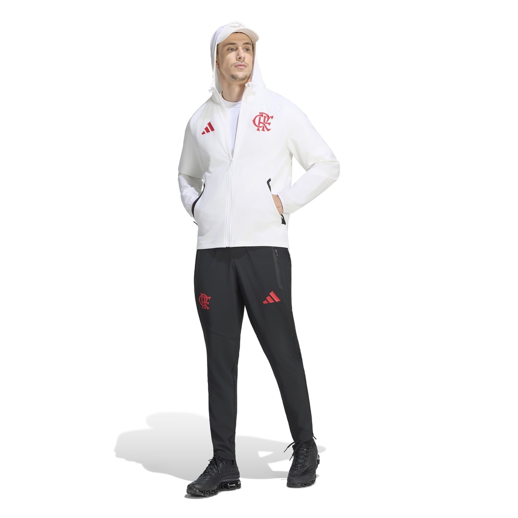 Imagem 4 do produto Jaqueta Corta Vento do Flamengo 2026 adidas TT Masculina
