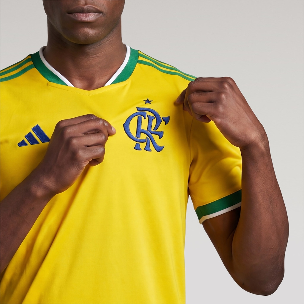 Imagem 4 do produto Camisa adidas Flamengo Brasil 26 Masculina