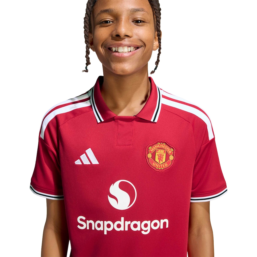 Imagem 4 do produto Camisa Manchester United I 2026/27 adidas Infantil