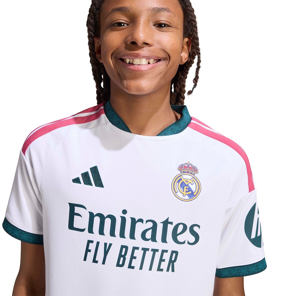 Imagem 4 do produto Camisa Real Madrid I 2026/27 adidas Infantil