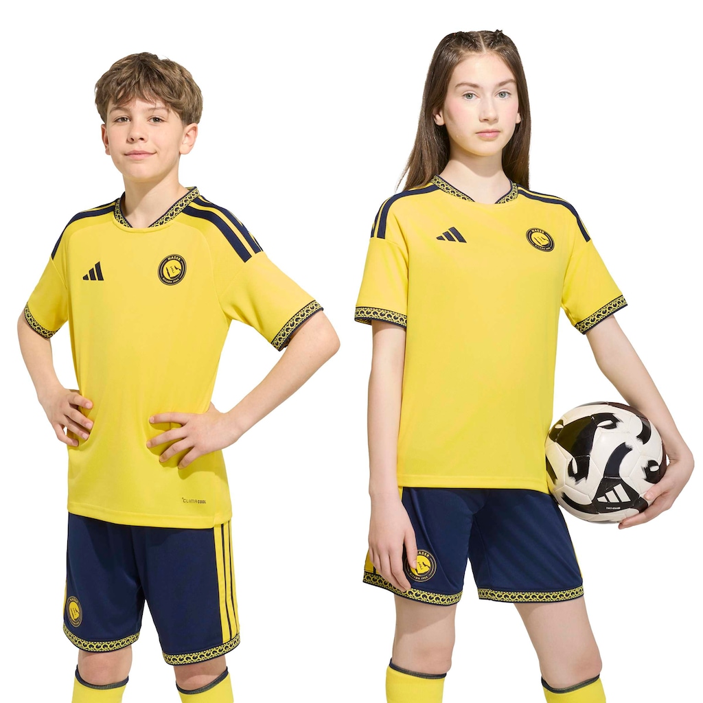 Imagem 1 do produto Camisa Al Nassr I 2026/27 adidas Infantil