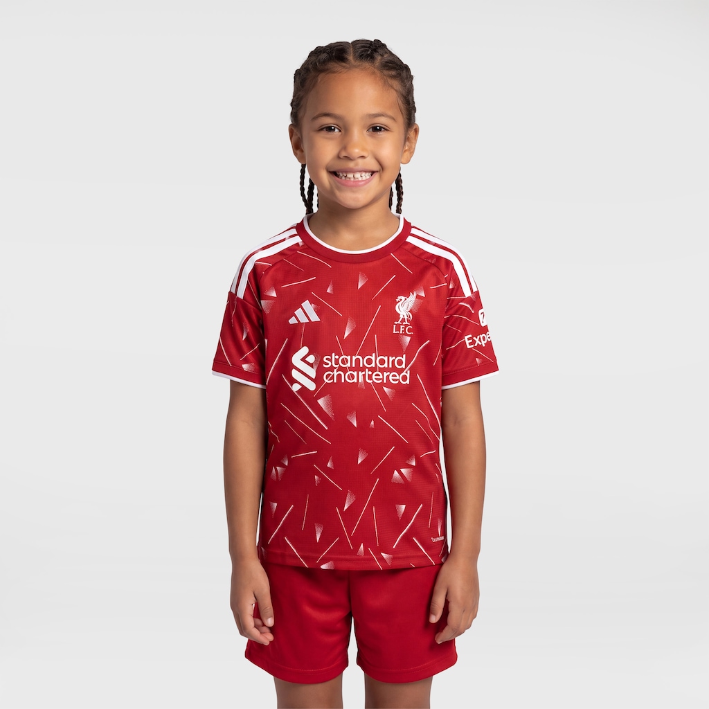 Imagem 4 do produto Camisa Liverpool I 2026/27 adidas Infantil