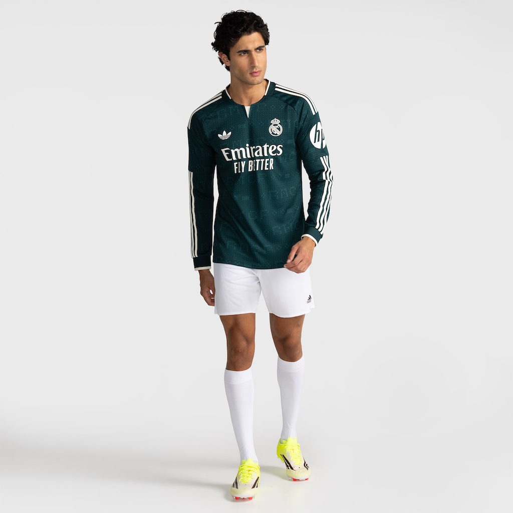 Imagem 3 do produto Camisa Manga Longa Real Madrid II 26/27 Torcedor Masculina