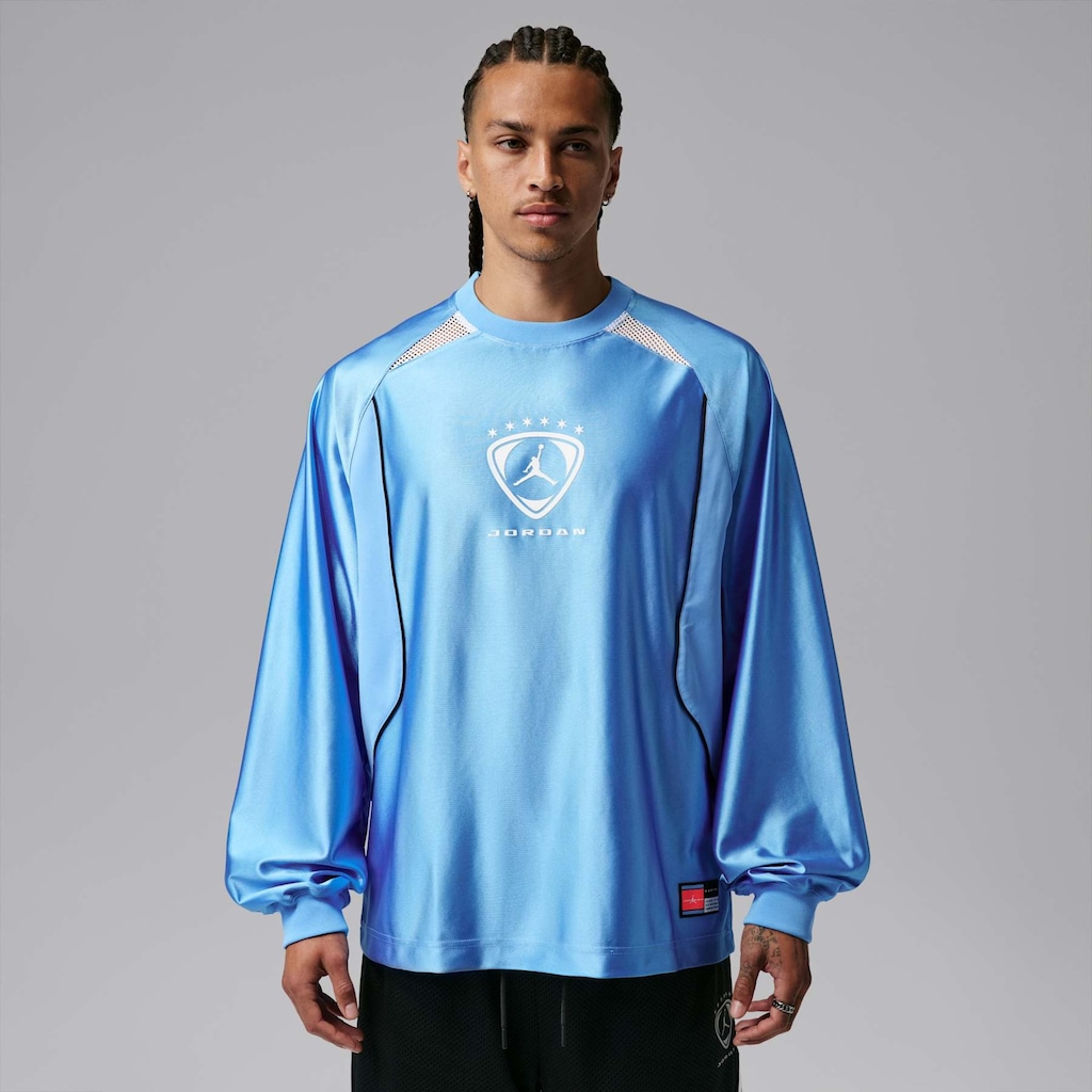 Imagem 1 do produto Camiseta de Goleiro Jordan Manga Longa Brooklyn FC Nika Masculina