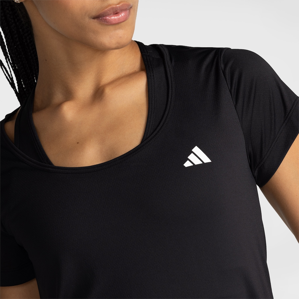 Imagem 4 do produto Camiseta Ess Polyamide Cutout adidas Feminino