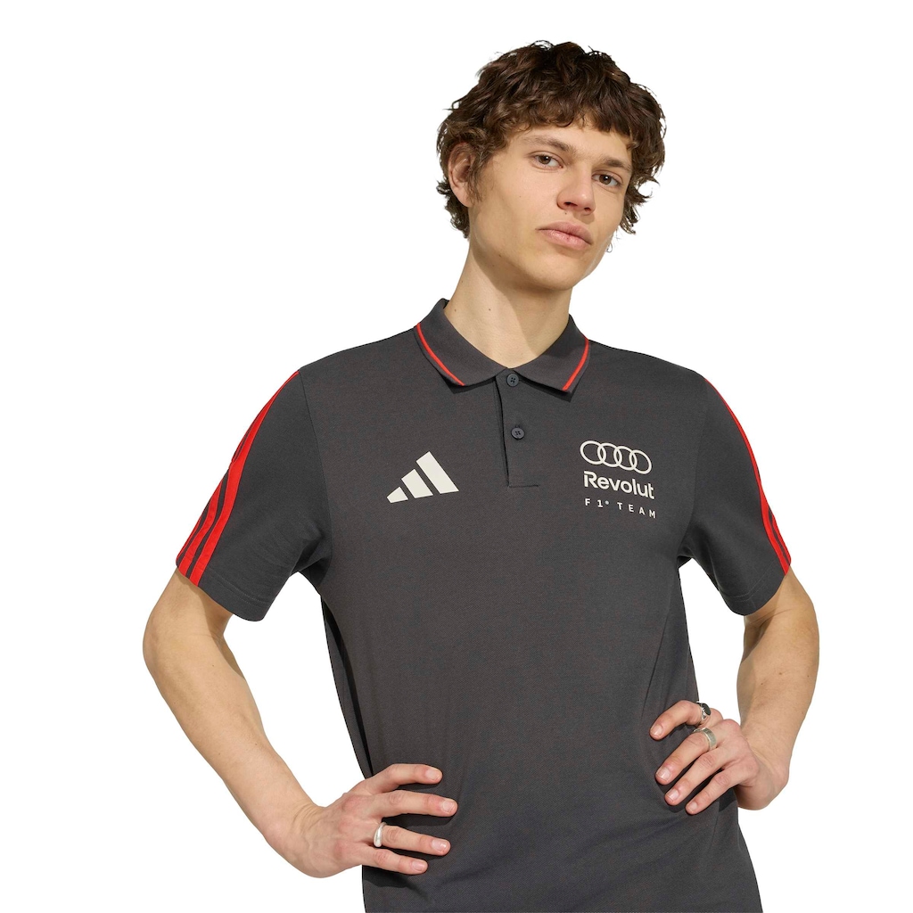 Imagem 1 do produto Camisa Polo adidas Audi Revolut DNA Manga Longa Masculina