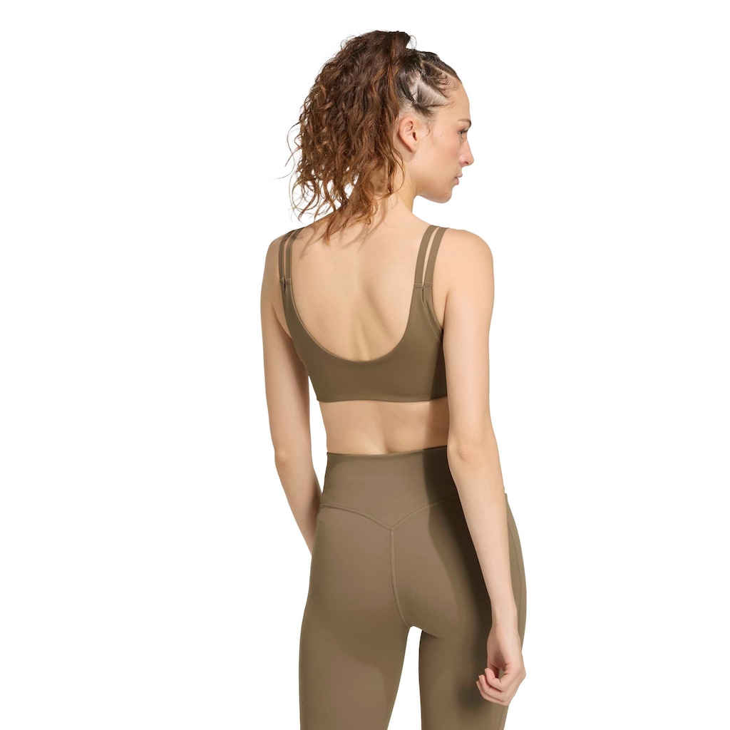 Imagem 2 do produto Top Adidas Optime Alça Dupla Suporte Leve Feminino